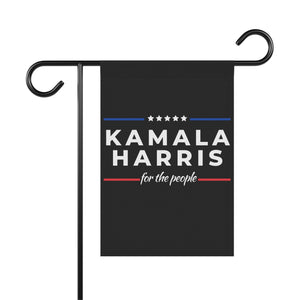 For the People Kamala Harris Garden Flag Anti Trump Garden Banner Madam President Vote Blue Kamala for President Democrat Political Flag