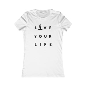 Live Your Life Shirt/Love your life shirt/Yoga shirt/Meditation shirt/Spiritual T-Shirt/Faith tee/Aligned tee/Namaste tshirt/om tee