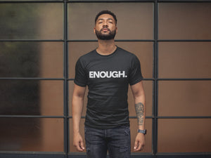 Enough Black Lives Matter Shirt Black Lives Matter Ally Support Enough is Enough Unisex Civil Rights BLM Activism Protest Shirt Plus Size