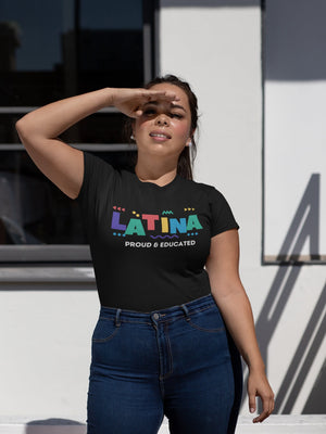 Latina AF Shirt Latina Pride Shirt Latina Shirt Morena Shirt Mexican Shirt Latina Feminist Boricua Shirt Chicana Latino Heritage plus size