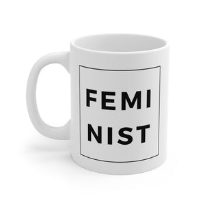 Feminist Coffee Mug Girl Power Mug Strong Woman Mug to Smash the Patriarchy GRL PWR coffee cup mug