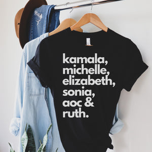 Kamala Shirt RBG tshirt RBG Shirt AOC Shirt Political Shirt Feminism Shirt Feminist Shirt Kamala Harris Tshirt  Notorious rbg gifts