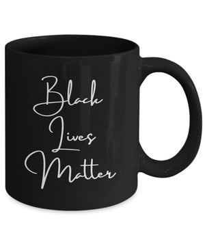 Black lives matter mug blm ally mug anti racism equality protest coffee cup mug