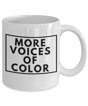 Diversity mug hear our voice be inclusive black pride latino pride equality coffee cup mug