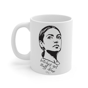 AOC Mug Bitches Get Stuff Done Alexandria Ocasio-Cortez Mug Feminist Mug Latina Mug Christmas Gift for Women