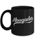 Abogoda gifts mug latina lawyer mug for law student esquire mug coffee cup
