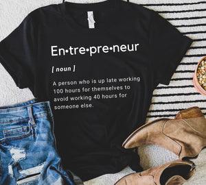 Entrepreneur Shirt Boss Babe Shirt Boss Lady Shirt Boss Man shirt hustle shirt girl boss shirt plus size unisex graphic tee