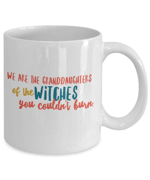We are the granddaughters halloween mug salem witch mug coffee cup