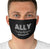 Black Lives Matter Ally Face Mask BLM Ally Mask Lightweight Reusable Mask Enough is Enough I stand BLM Ally Black Lives Matter mask
