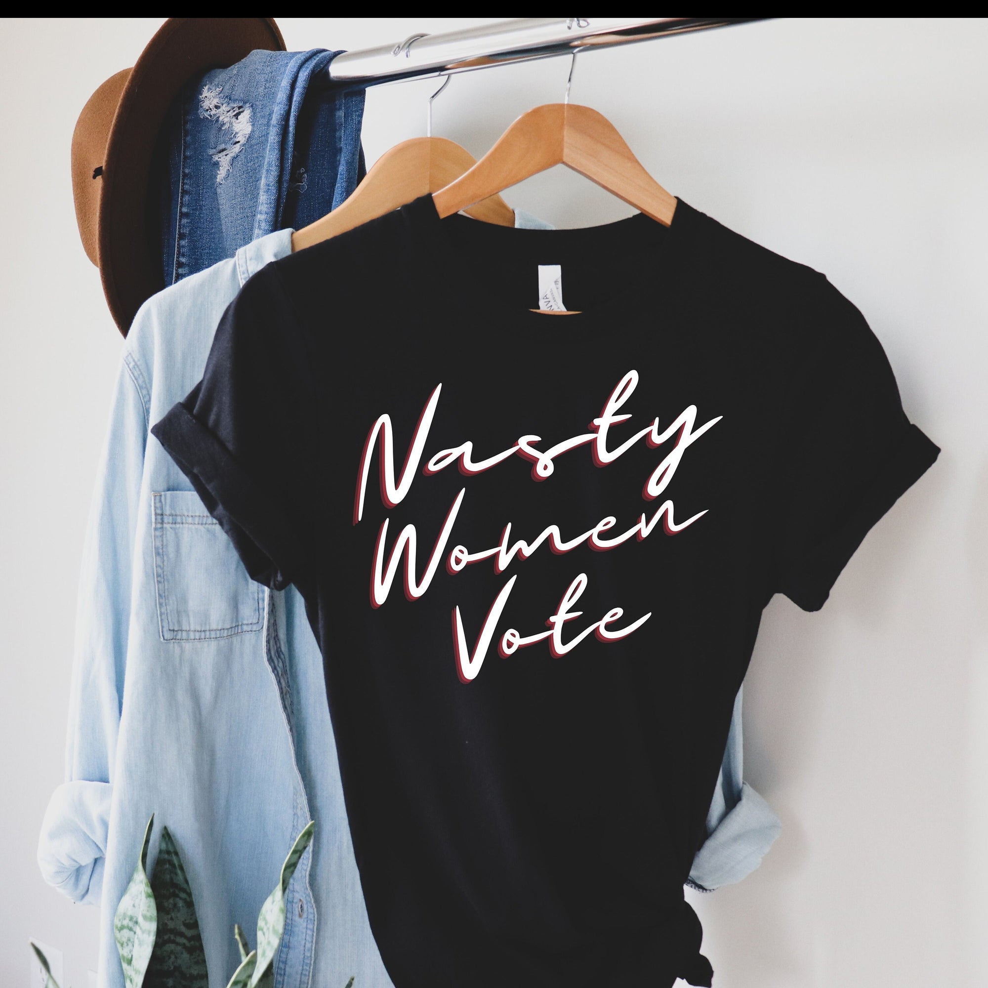 Nasty Women Make History Anti Trump Shirt, Nasty Woman T Shirt Kamala Harris Shirt Women's Rights Shirt Feminist Gift, Feminist Gift for Her
