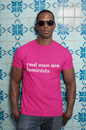 Male Feminist t shirts for men Real men are feminists Shirt for Him Womens rights Feminism gift womens march