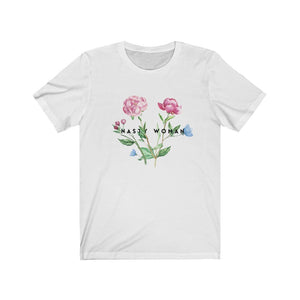 Nasty woman make history Nasty woman shirt vote Kamala Harris 2020 shirt Feminist Shirt Flower Graphic Tee Feminist Gift for Her Plus