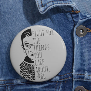 Ruth Bader Ginsburg Pin Notorious RBG Pin Nasty Woman Pin Feminist Pin Feminism Gift
