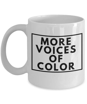 Diversity mug hear our voice be inclusive black pride latino pride equality coffee cup mug