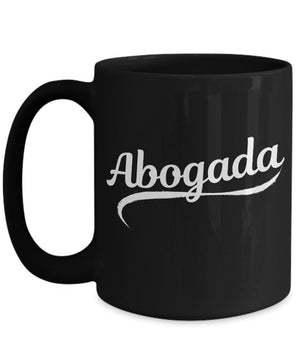 Abogoda gifts mug latina lawyer mug for law student esquire mug coffee cup