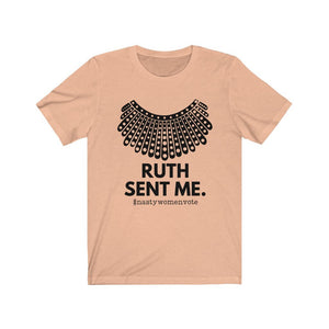 RBG Dissent Collar Shirt Notorious RBG Shirt Ruth Sent Me Ruth Bader Ginsburg Shirt Nasty Woman Vote 2020 Shirt Anti Trump Biden Harris Tee