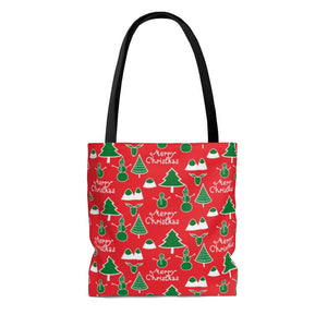 Christmas Tote Bag Christmas Tree tote bag for women Holiday Merry Christmas Reusable Tote Grocery Bag