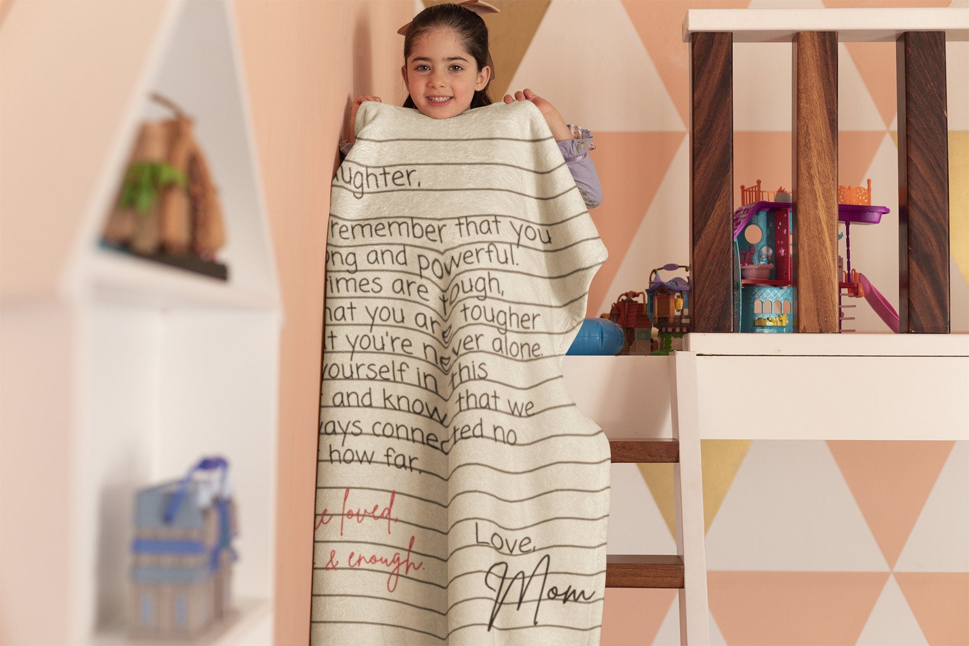 Mama Personalized Blanket, Dear Mama Blanket, Blanket for Mama