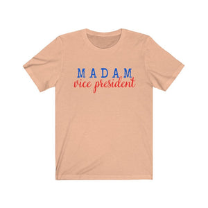 Madam Vice President Kamala Harris Shirt VP Harris Tee Biden Harris Campaign Shirt Election 2020 Democrat Shirt Feminist Shirt Plus Avail
