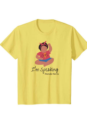 I'm Speaking Kids TShirt Madam Vice President Youth Tshirt Kids Kamala shirt Youth Kamala shirt toddler I'm speaking shirts girl power shirt