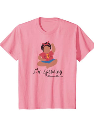 I'm Speaking Kids Shirt Madam Vice President Tshirt Kids Kamala shirt Youth Kamala shirt toddler I'm speaking shirts girl power tshirt