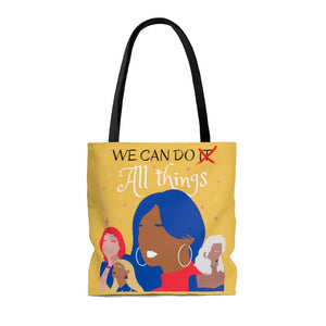 Women Empowerment Gift We Can Do It Feminist Tote Bag Women's Rights Feminist Gift for Her Abstract Line Art Reusable Canvas tote