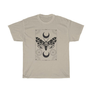 Mystical Butterfly Shirt Witchy Aesthetic Moth Shirt Mystical Moon Shirt Spiritual Tarot Shirt witchy shirt celestial moon and stars tshirt