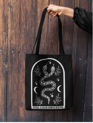 Witchy Tote Bag Aesthetic Tote Bag Tarot Tote Bag Mystical Moon Cute Tote Bag Spiritual Boho Tote Tarot Indie Fashion tote Witchy Stuff