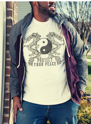 Yin And Yang Shirt Dragon Aesthetic Shirt Yin Yang Spiritual Shirts Aesthetic Clothes Mystical Shirt Goth Clothes Vintage Boho Shirt