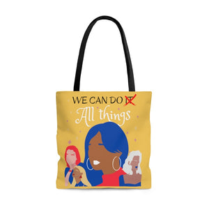 We Can Do It Feminist Tote Bag Women Empowerment Gift Women's Rights Feminist Gift for Her Abstract Line Art Reusable Canvas tote