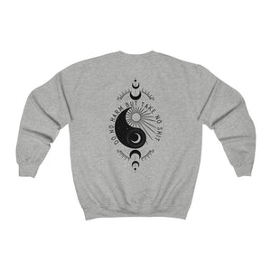 Feminist Sweater Aesthetic Sweater Ying Yang Shirts Feminist Sweatshirts Yin and Yang Spiritual Shirts Sun and Moon Shirt Boho Indie Clothes
