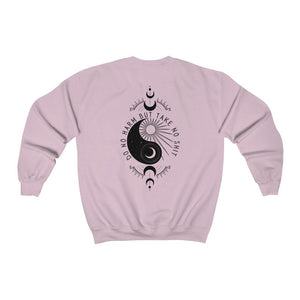 Ying Yang Shirts Aesthetic Sweater Yin and Yang Sweaters for Men Spiritual Shirts Sun And Moon Shirt Yin Yang Mystical Boho Indie Shirt