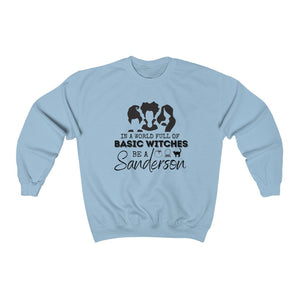 Hocus Pocus Shirt Basic Witch Halloween Crewneck Halloween Sweatshirt Funny Fall Shirt Sanderson Sisters Halloween Shirt Spooky Sweater