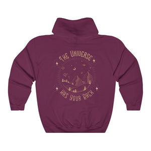 Witchy Clothing Witchy Clothes Spiritual Shirt Mystical Hoodie Celestial Shirt The Universe Has Your Back Occult Sweater Alt Clothing Hoodie