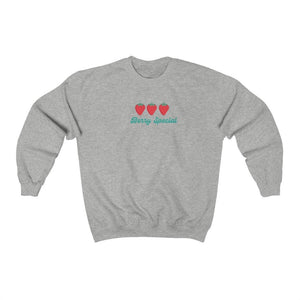 Strawberry Sweater Strawberry Shirt Strawberry Print Mental Health Shirt Trendy Sweatshirt Aesthetic Sweater Crew Neck Sweatshirt