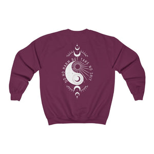 Ying Yang Shirts Aesthetic Sweater Yin and Yang Sweaters for Men Spiritual Shirts Sun And Moon Shirt Yin Yang Mystical Boho Indie Shirt
