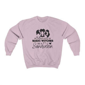 Hocus Pocus Shirt Basic Witch Halloween Crewneck Halloween Sweatshirt Funny Fall Shirt Sanderson Sisters Halloween Shirt Spooky Sweater