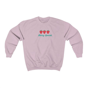 Strawberry Sweater Strawberry Shirt Strawberry Print Mental Health Shirt Trendy Sweatshirt Aesthetic Sweater Crew Neck Sweatshirt