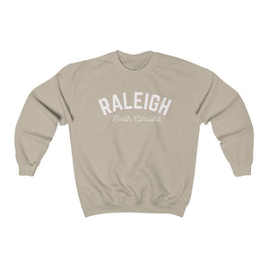 Raleigh NC Crew Neck Sweatshirt North Carolina Shirt Raleigh Shirt Oversized Sweatshirt Trendy Sweatshirt State Shirt Raleigh Sweatshirt