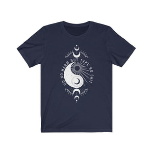 Feminist Shirt Aesthetic Clothes Ying Yang Shirts Feminism Shirt Yin and Yang Spiritual Shirts Sun and Moon Shirt Boho Indie Clothes