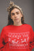 Feminist Christmas Sweater Smash the Patriarchy Feminist Christmas Sweater Ugly Christmas Trendy Clothes Crew Neck Sweatshirt Equality Shirt