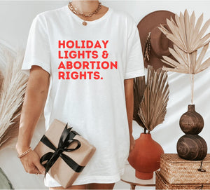 Abortion Rights Feminist Shirt Feminism Shirt Pro Roe Reproductive Rights Feminist Christmas Shirt Trendy Human Rights Shirt Equality shirt