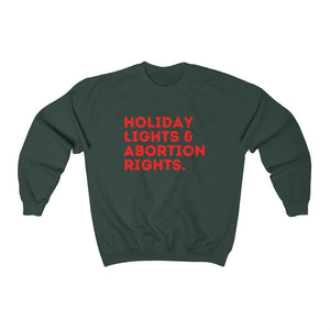 Feminist Sweater Feminist Sweatshirt Abortion Feminist shirt Reproductive Rights Crew Neck Sweatshirt Feminist Christmas Human Rights Shirt
