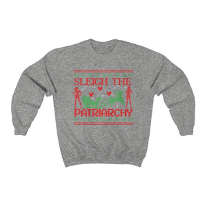 Feminist Christmas Sweater Sleigh the Patriarchy Feminist Sweatshirt Feminist Shirt Equality Shirt Human Rights Shirt Ugly Christmas Shirt