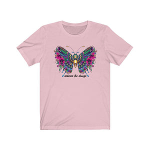 Embrace Change Butterfly Shirt Mandala Shirt Mandala T Shirt Spiritual Shirts Mental Health Shirt Wildflower Shirt Botanical Shirt Boho Tee
