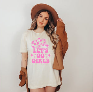 Lets Go Girls Cowgirl Shirt Western Shirt Women Empowerment Shirt Retro Shirt Southern Shirt Bridal Cowboy Shirt Country Shirt Rodeo Shirt