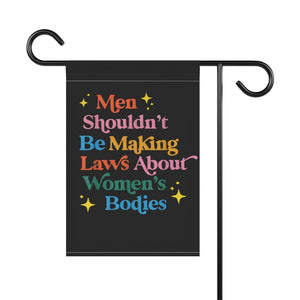 My Body My Choice Flag  Womens Rights Are Human Rights Flag Pro Choice Garden Flag Feminist Flag Reproductive Rights Flag Garden Banner