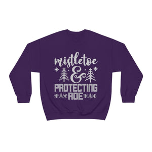Mistletoe and Protecting Roe  Feminist Christmas Sweater Pro Roe Reproductive Rights Feminist Sweatshirt Social Justice Shirt