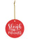 Holiday Lights and Reproductive Rights Ornament Feminist Christmas Ornament Pro Choice Feminist Ornament Womens Rights Holiday Decor